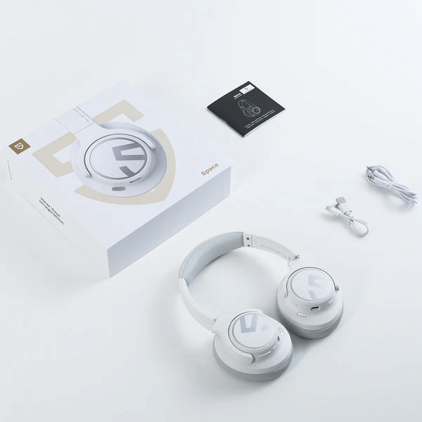 SOUNDPEATS Space Over-Ear ANC Headphones with Long Battery Life by Corporate Gift Store Singapore