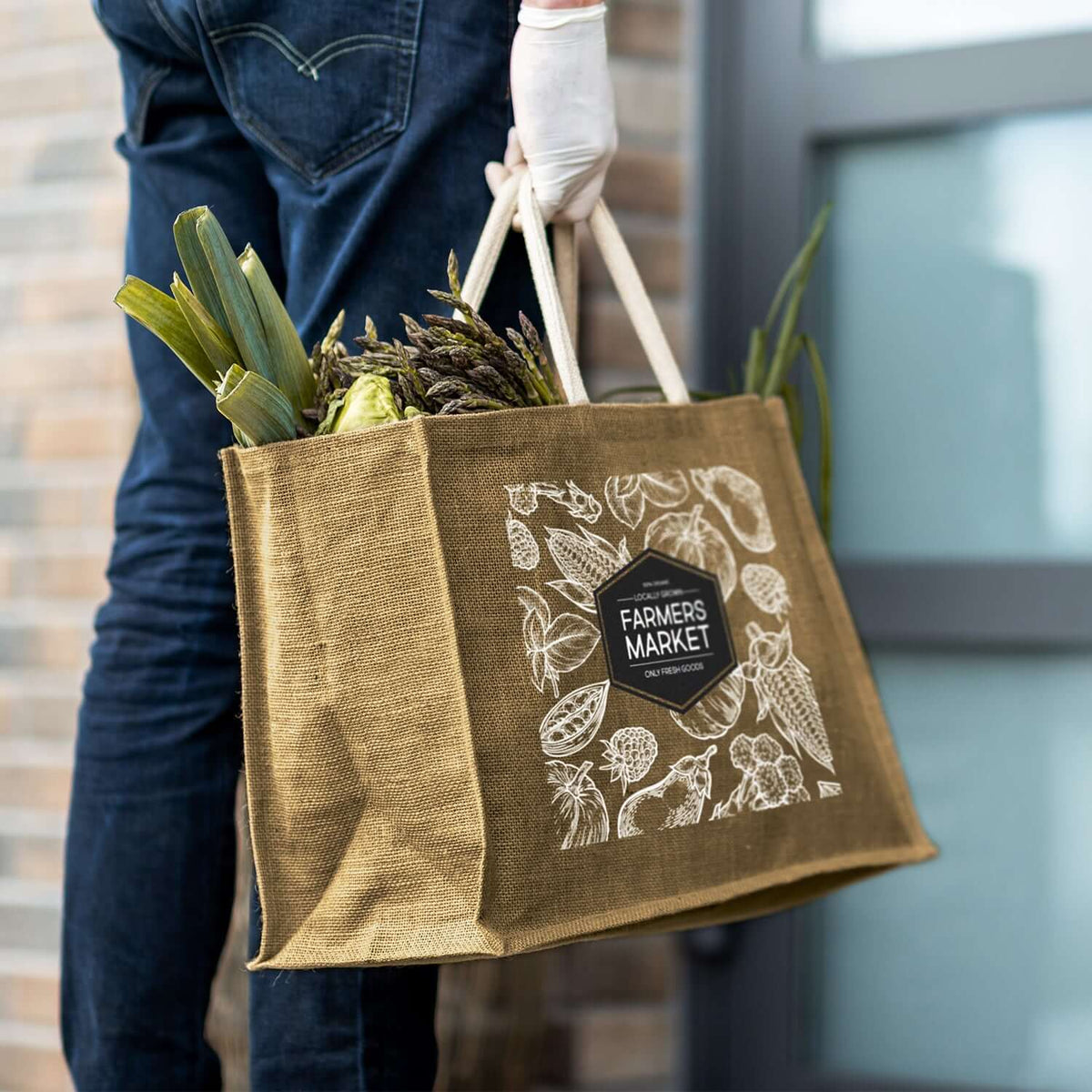 Torino Starch Jute Tote Bag Corporate Gift Singapore