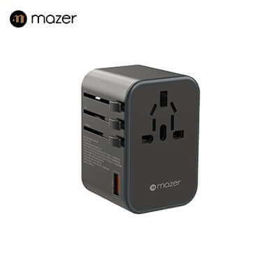 Mazer Infinite Travel 65W Gan Universal Travel Charger by Corporate Gift Store Singapore