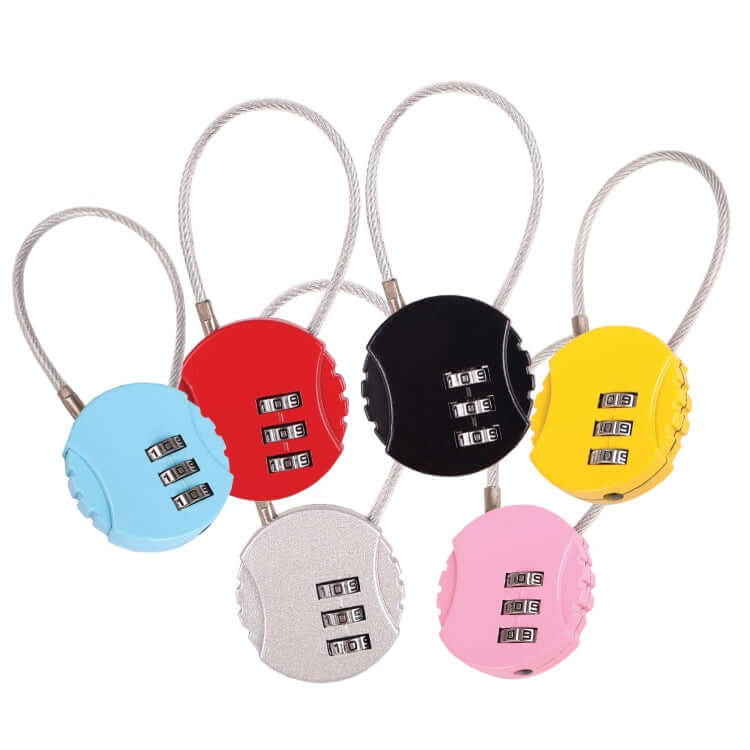 Round Luggage Lock by Corporate Gift Store Singapore