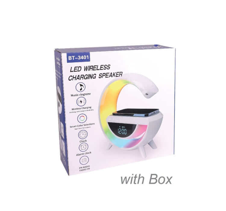 LED Wireless Charging Speaker by Corporate Gift Store Singapore