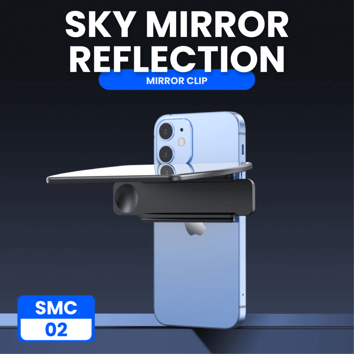Selfie Reflection Mirror Clip Adjustable by Corporate Gift Store Singapore