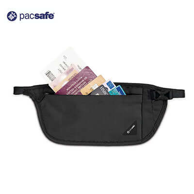 Pacsafe Coversafe V100 RFID Blocking Waist Wallet by Corporate Gift Store Singapore