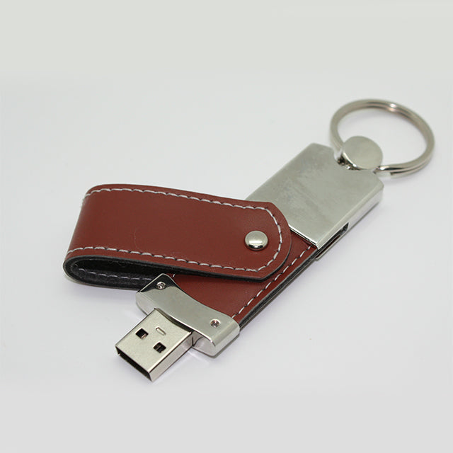 U210 PU Leather USB Drive by Corporate Gift Store Singapore