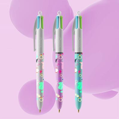 BIC 4 Colours Fashion Ballpen Corporate Gift Singapore
