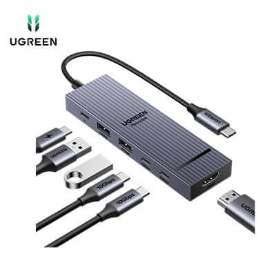 UGREEN Revodok Pro 106 4K@60Hz 10Gbps USB-C Hub Corporate Gift Singapore