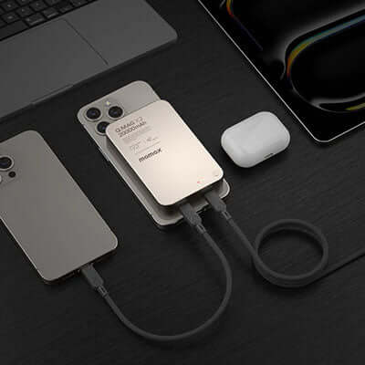 Momax Q.Mag X2 Magnetic Wireless Power Bank 20000mAh - Gen 2 by Corporate Gift Store Singapore