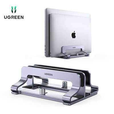UGREEN Vertical Dual Slot Laptop Stand for Desk Corporate Gift Singapore
