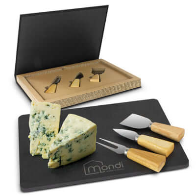 Montrose Slate Cheese Board Set Corporate Gift Singapore