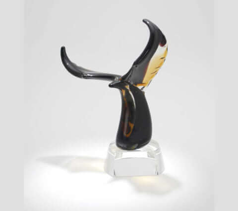 Elite High Flyer on Crystal Base by Corporate Gift Store Singapore