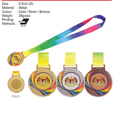 Metal Hanging Medal by Corporate Gift Store Singapore