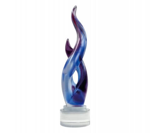 Water Manifold Crystal Trophy by Corporate Gift Store Singapore