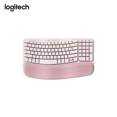 Logitech Wave Keys Ergonomic Wireless Bluetooth Keyboard Corporate Gift Singapore