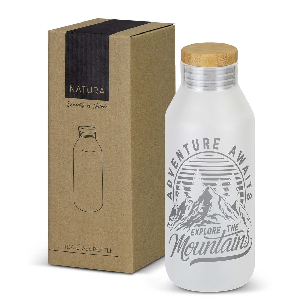 NATURA Ida Glass Bottle Corporate Gifts Singapore