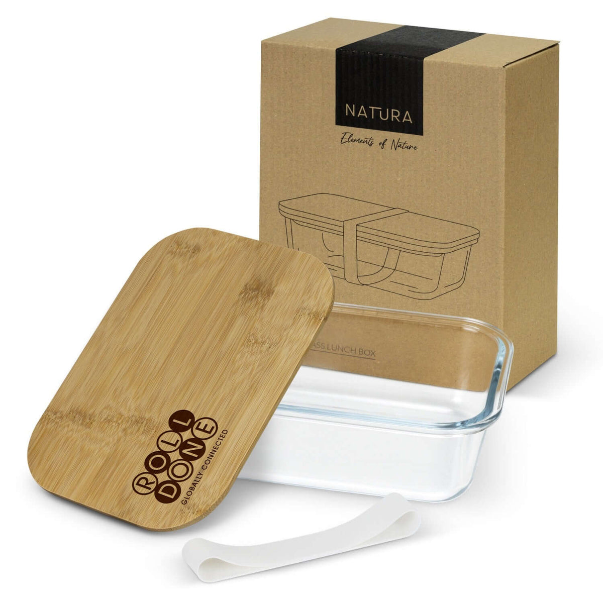 NATURA Iris Glass Lunch Box Corporate Gifts Singapore