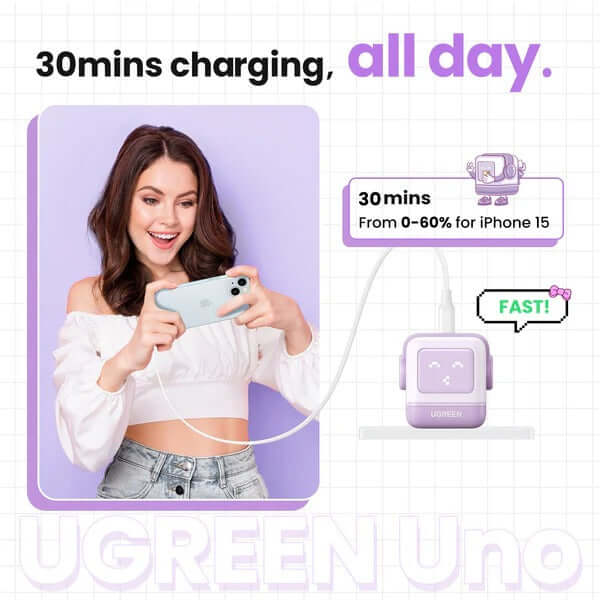 UGREEN Uno Charger 30W by Corporate Gift Store Singapore