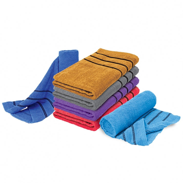 Cotton Bath Towel with Line Pattern by Corporate Gift Store Singapore