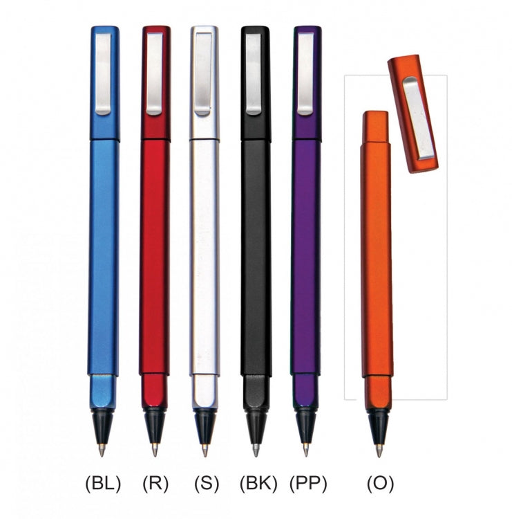 Flat Plastic Pen by Corporate Gift Store Singapore