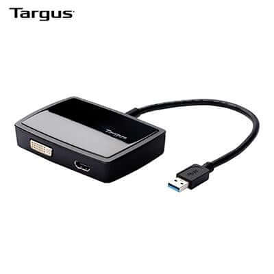 Targus USB 3.0 SuperSpeed™ Dual Video Adapter by Corporate Gift Store Singapore