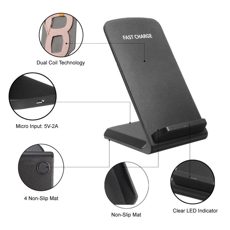AirStand Fast Charge Wireless Charger with Phone Stand by Corporate Gift Store Singapore