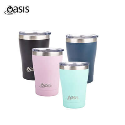 Oasis Stainless Steel Insulated Cup With Lid 350ML by Corporate Gift Store Singapore