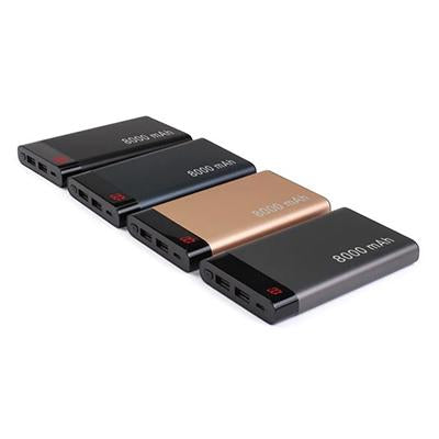 8000mAh Aluminium Power Bank by Corporate Gift Store Singapore