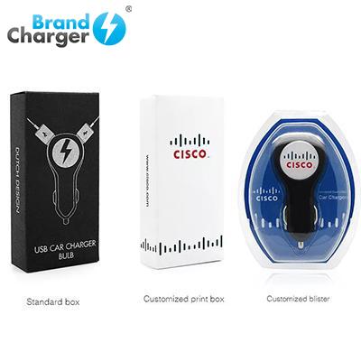 BrandCharger Bulb Universal USB Car Charger by Corporate Gift Store Singapore