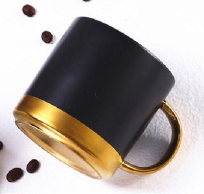 Ceramic Mug with Golden Design | gifts shop
