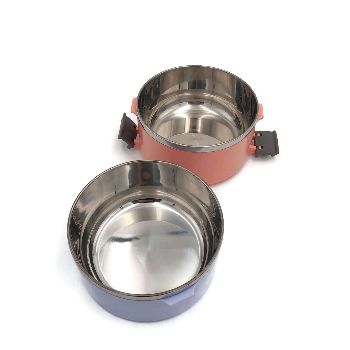 Round Thermos Tiffin Stainless Steel Lunch Box by Corporate Gift Store Singapore