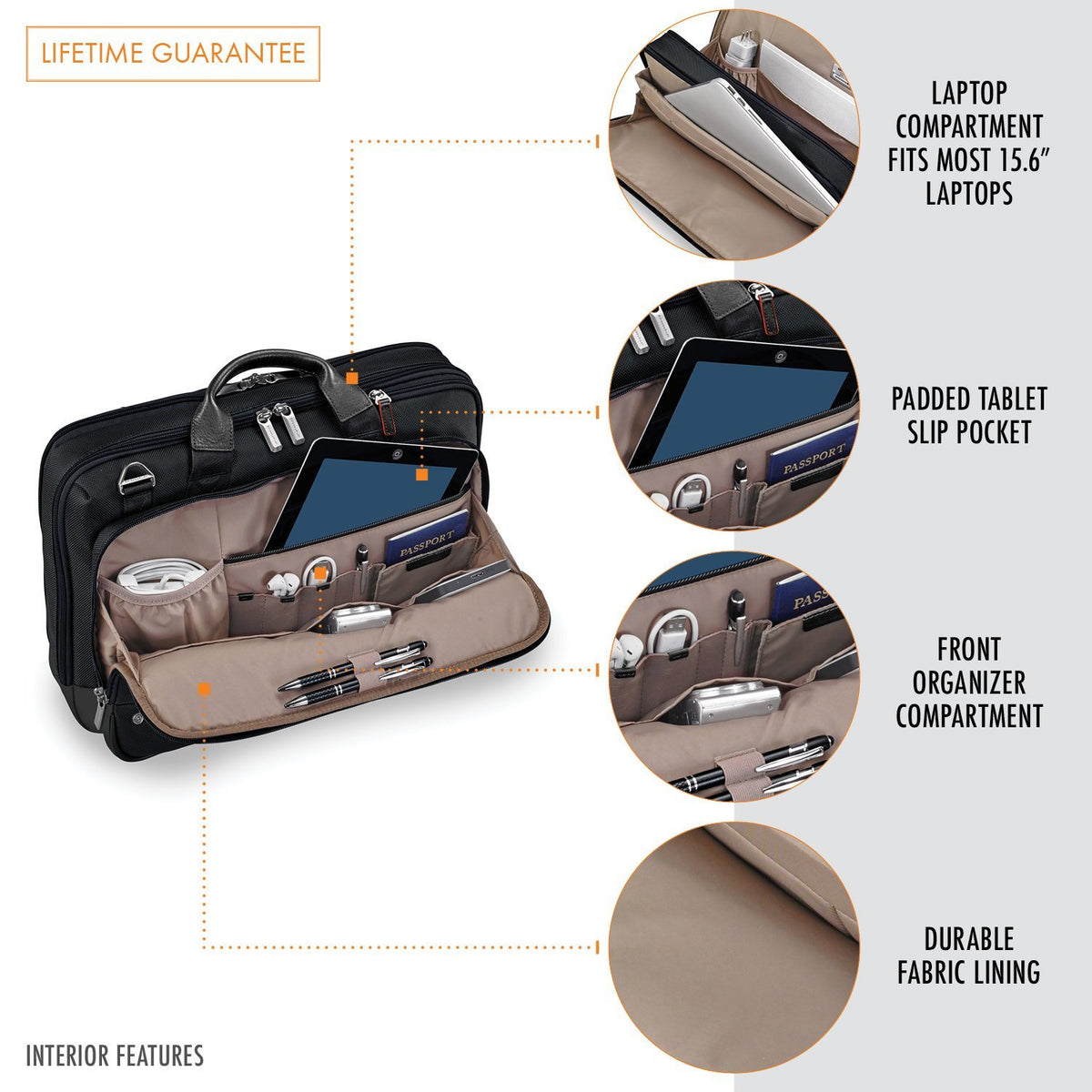 Briggs & Riley Work Medium Brief by Corporate Gift Store Singapore