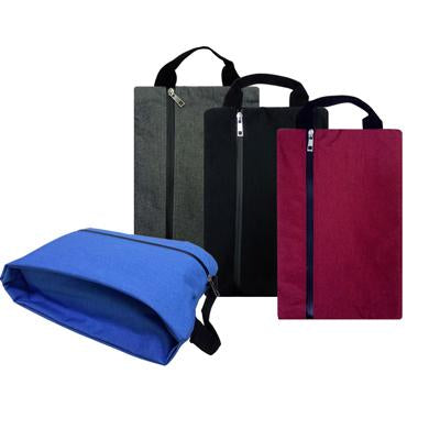Melange Nylon Shoe Pouch by Corporate Gift Store Singapore