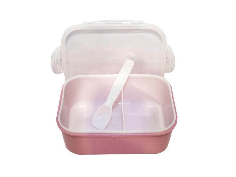 PP Lunch Box with Spoon by Corporate Gift Store Singapore