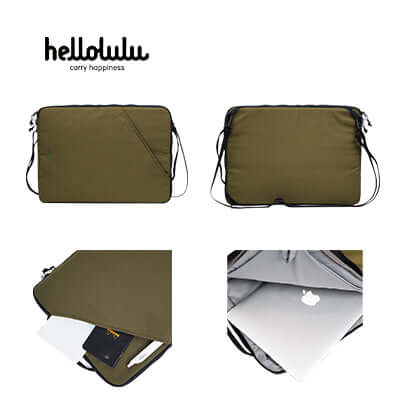 Hellolulu Eilif 3-Way Laptop Sleeve 16″ Recycled by Corporate Gift Store Singapore