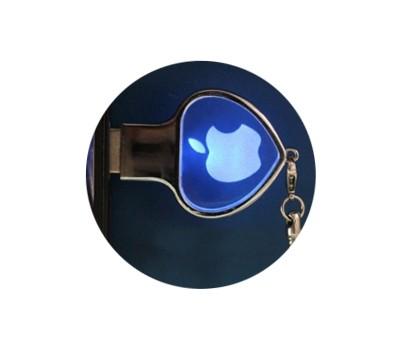 Crystal LED Light Up USB Flash Drive by Corporate Gift Store Singapore