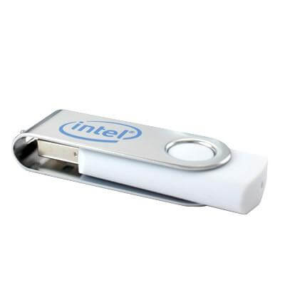 Classic Metal Swivel USB Flash Drive by Corporate Gift Store Singapore