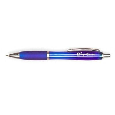 Plastic Ball Pen with Rubber Grip by Corporate Gift Store Singapore