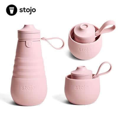 Stojo collapsible Sports Water Bottle 20oz