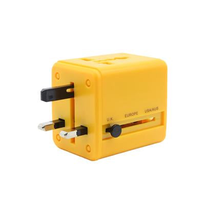 Travel Adapter (2 USB Port) by Corporate Gift Store Singapore