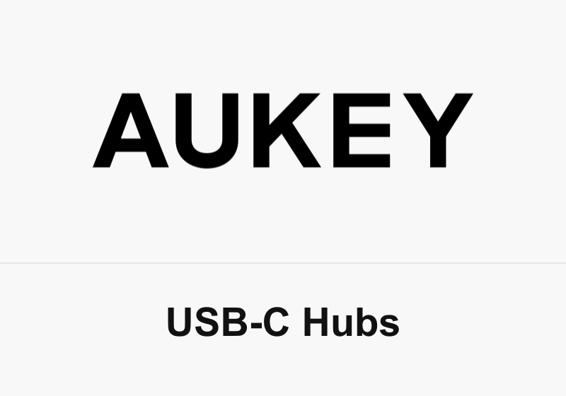 Aukey USB-C Hubs for Corporate Gifts