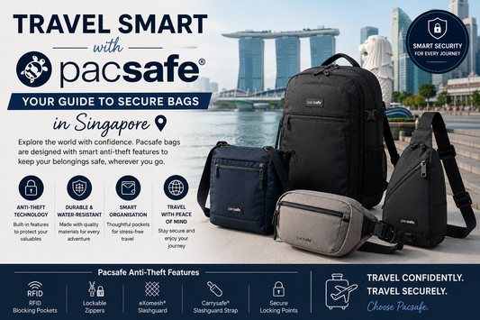 Travel Smart with Pacsafe: Your Guide to Secure Bags in Singapore