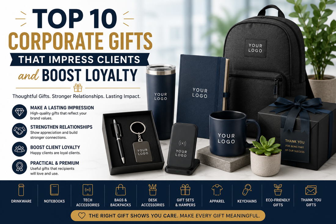 Top 10 Corporate Gifts That Impress Clients and Boost Loyalty