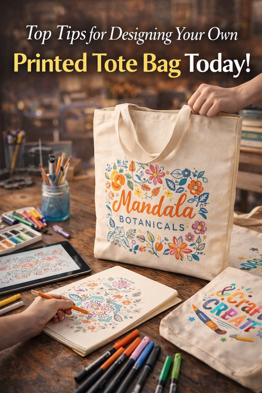 Top Tips for Designing Your Own Printed Tote Bag Today!