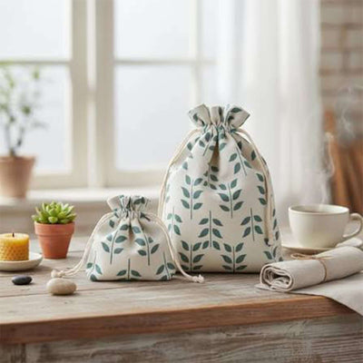 Drawstring Pouches for Employee &amp; Company Gifts