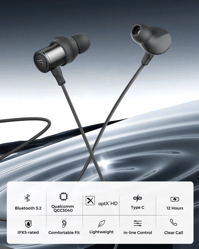 SOUNDPEATS Q30 HD+ In-Ear Stereo Bluetooth Headphones by Corporate Gift Store Singapore