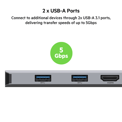 Belkin Connect USB-C 5-in-1 Multiport Adapter Hub by Corporate Gift Store Singapore