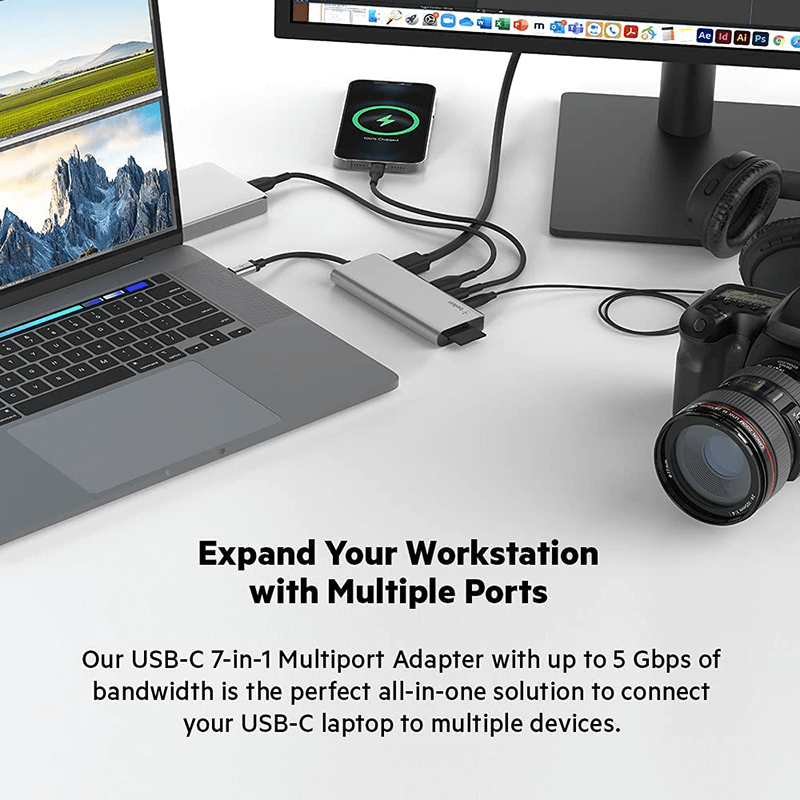 Belkin Connect USB-C 7-in-1 Multiport Hub Adapter by Corporate Gift Store Singapore