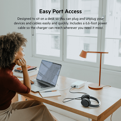 Belkin BoostCharge Pro 4-Port GaN Charger 108W + 2M adapter by Corporate Gift Store Singapore
