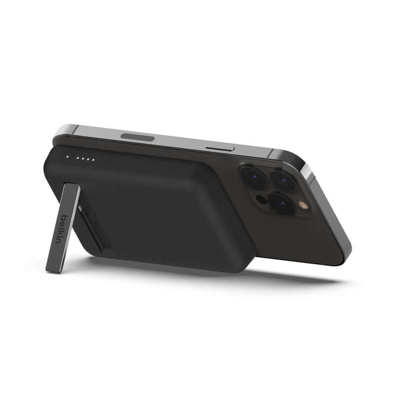 Belkin BPD004 5000mAh Wireless Charging Powerbank with Kickstand by Corporate Gift Store Singapore