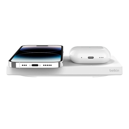 Belkin WIZ019 MagSafe 2-in-1 Wireless Charging Pad by Corporate Gift Store Singapore