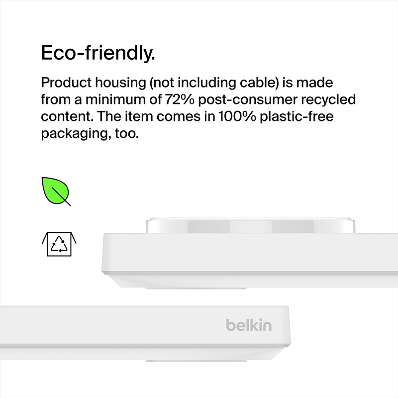 Belkin WIZ019 MagSafe 2-in-1 Wireless Charging Pad by Corporate Gift Store Singapore
